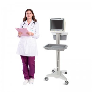 SKR-J10 Patient Monitor Cart