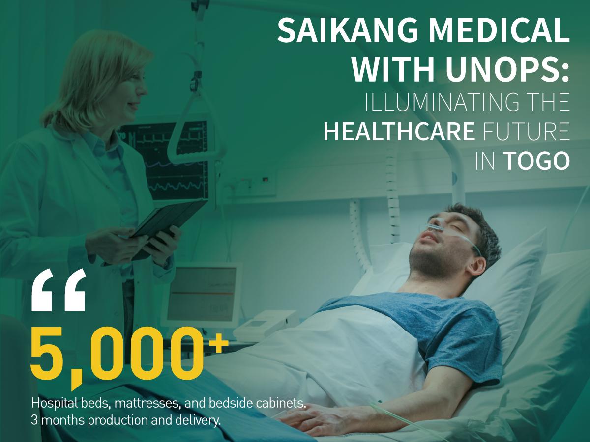 SAIKANG MEDICAL WITH UNOPS: ILLUMINATING THE HEALTHCARE FUTURE IN TOGO