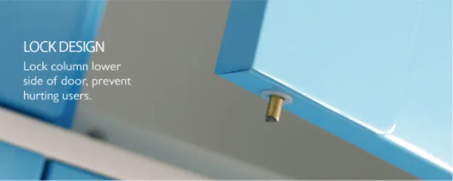SKH090L surgical storage cabinet secure lock system